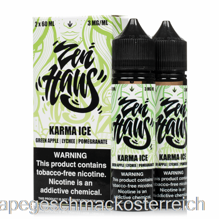 Karma Ice - Zen Haus - 120ml 3mg Vape-Geschmack